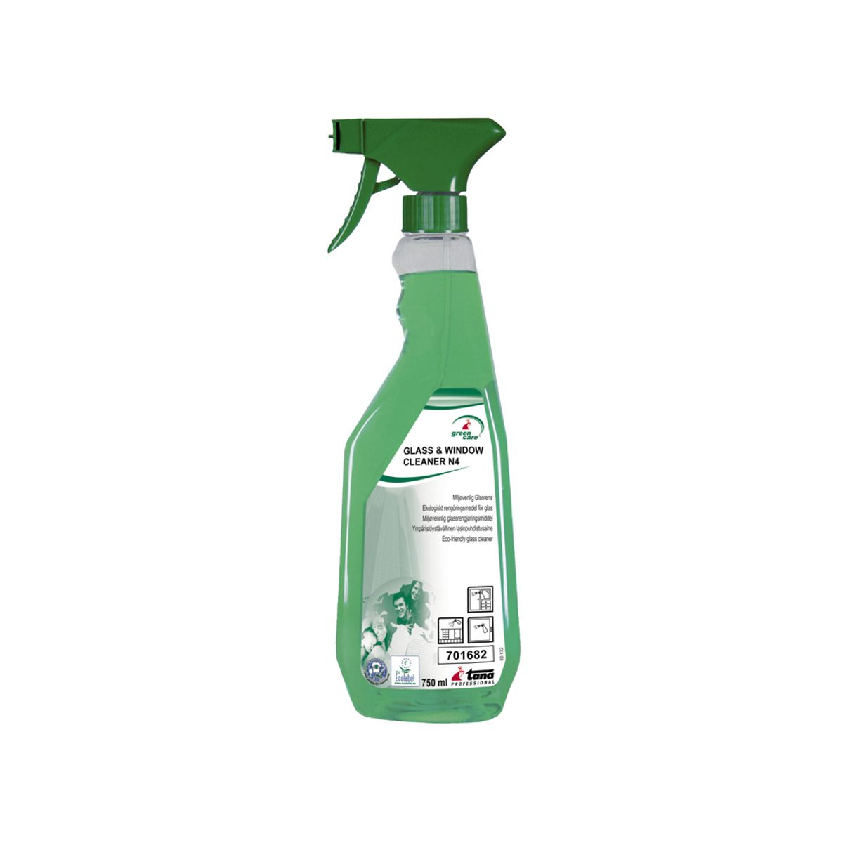 Glasrens Green Care 750 ml med Parfume