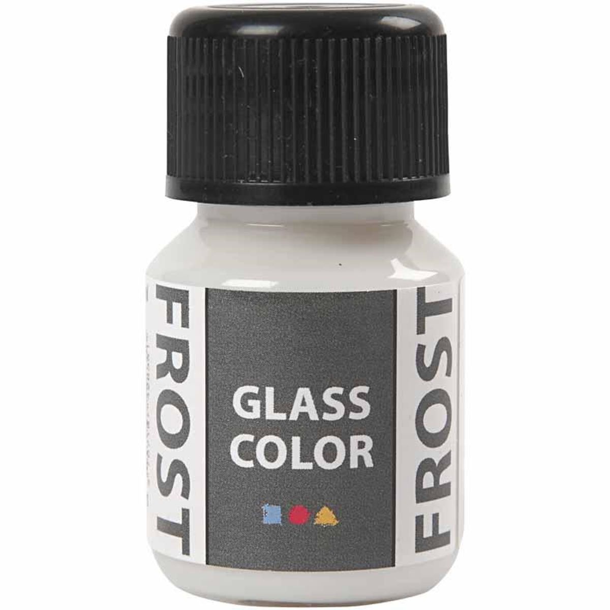 Glass Color Frost, hvid, 35 ml