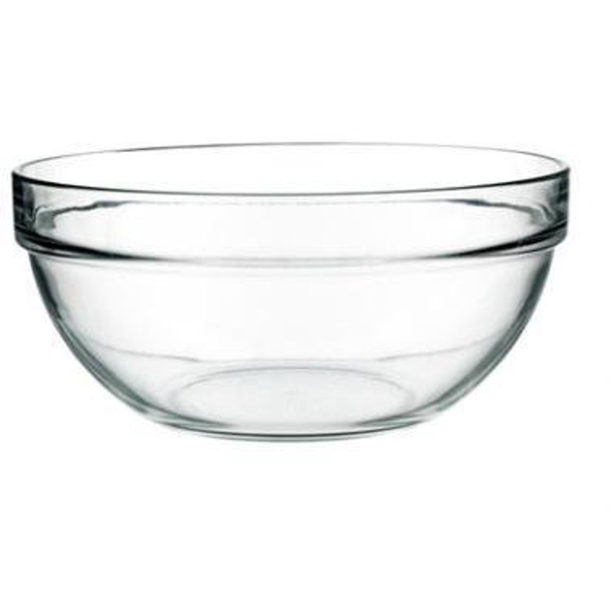 Glasskål, Arcoroc, stabelbar, Ø26 cm, 4,3 L, 6 stk.