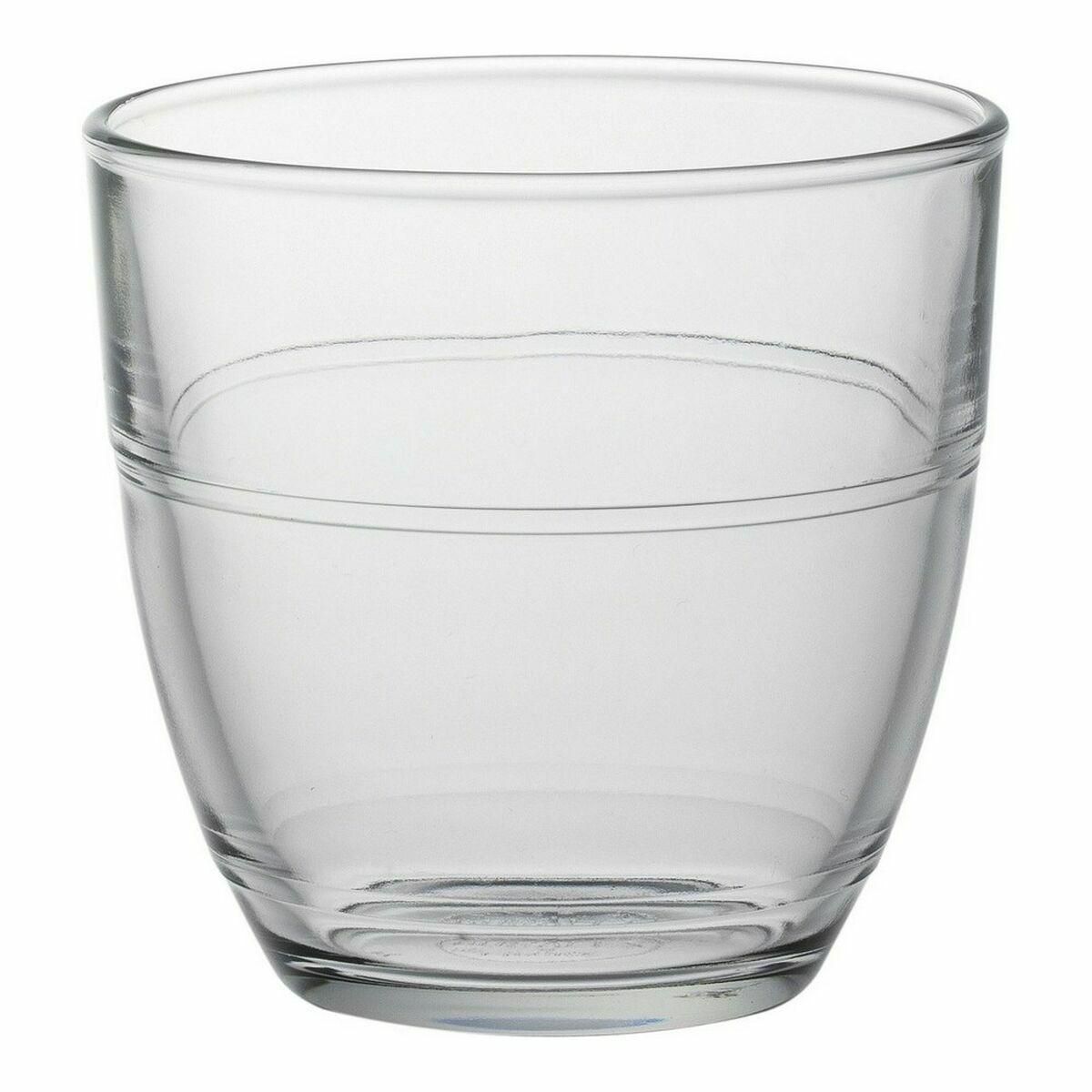 Glassæt Duralex Gigogne Krystal Gennemsigtig 220 cc (ø 8 x 7,7 cm) (4 stk)