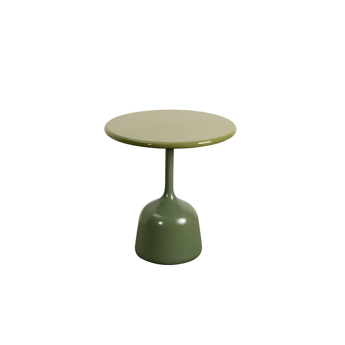 Glaze Sofabord, lille fra Cane-line (Green, Green aluminium)