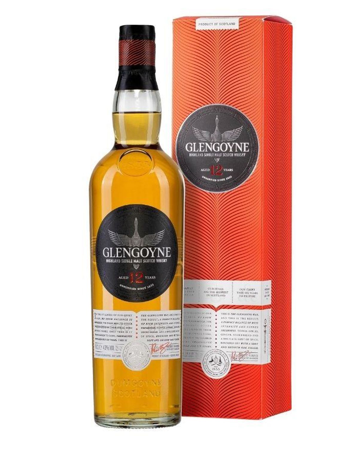 Glengoyne 12 Yo Highland Single Malt Fl 70