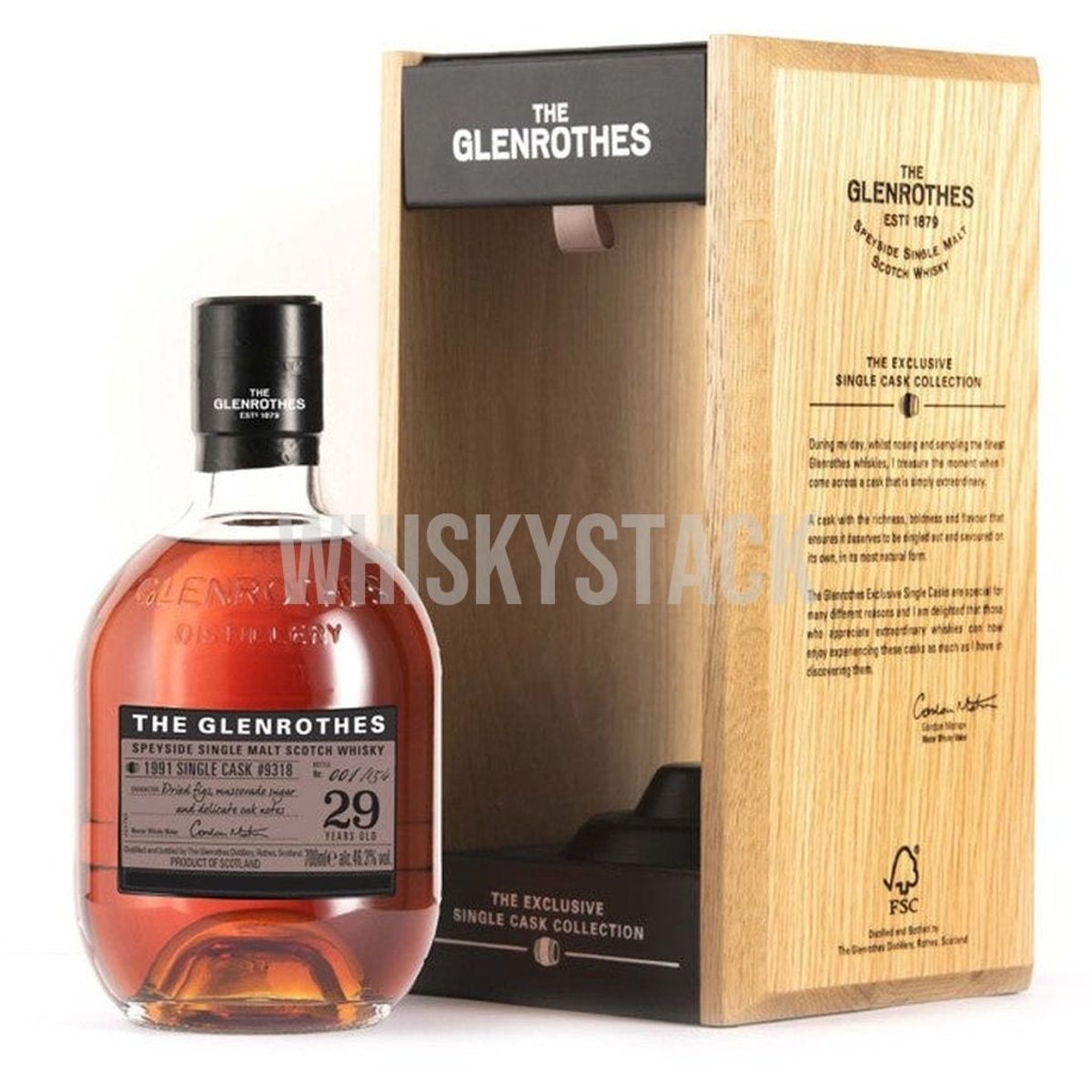 Glenrothes 29 Years Old Single Cask - Batch 9318