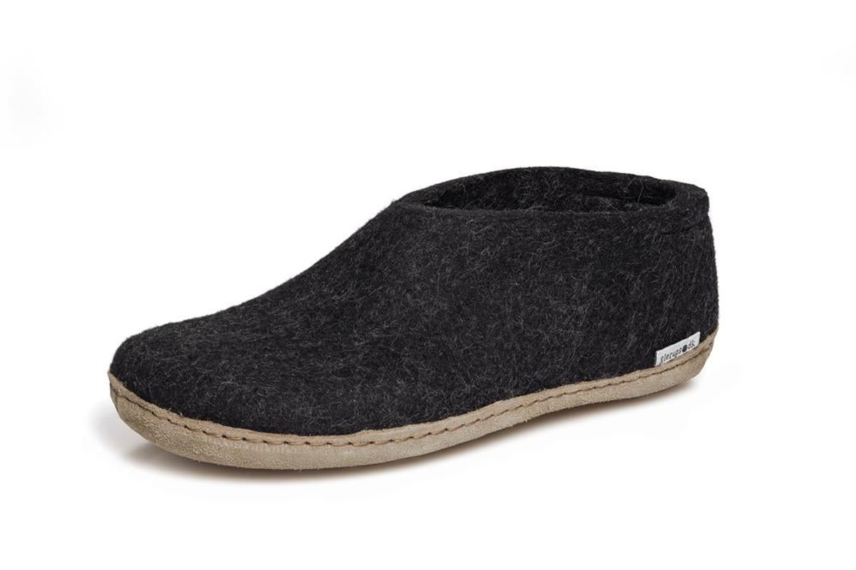 Glerups - Hjemmesko, 60-0139 - Charcoal - 39