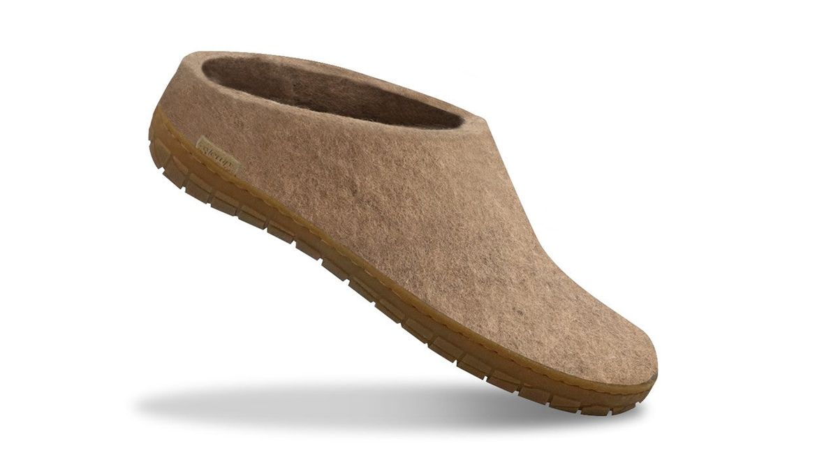 Glerups - Slip-on m. gummisål, 64-0235 - Sand - 37