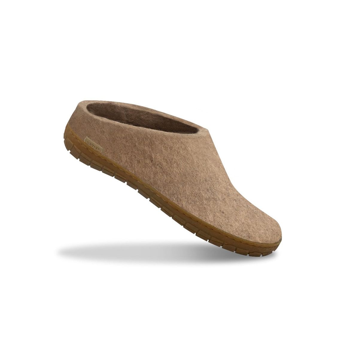 Glerups - Slip-on m. gummisål, 64-0235 - Sand - 42