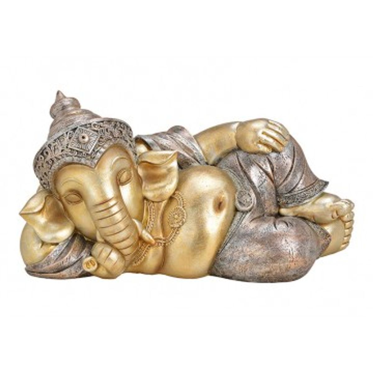 Glimmer Ganesha figur liggende - Ganesha - GodKarmaShop