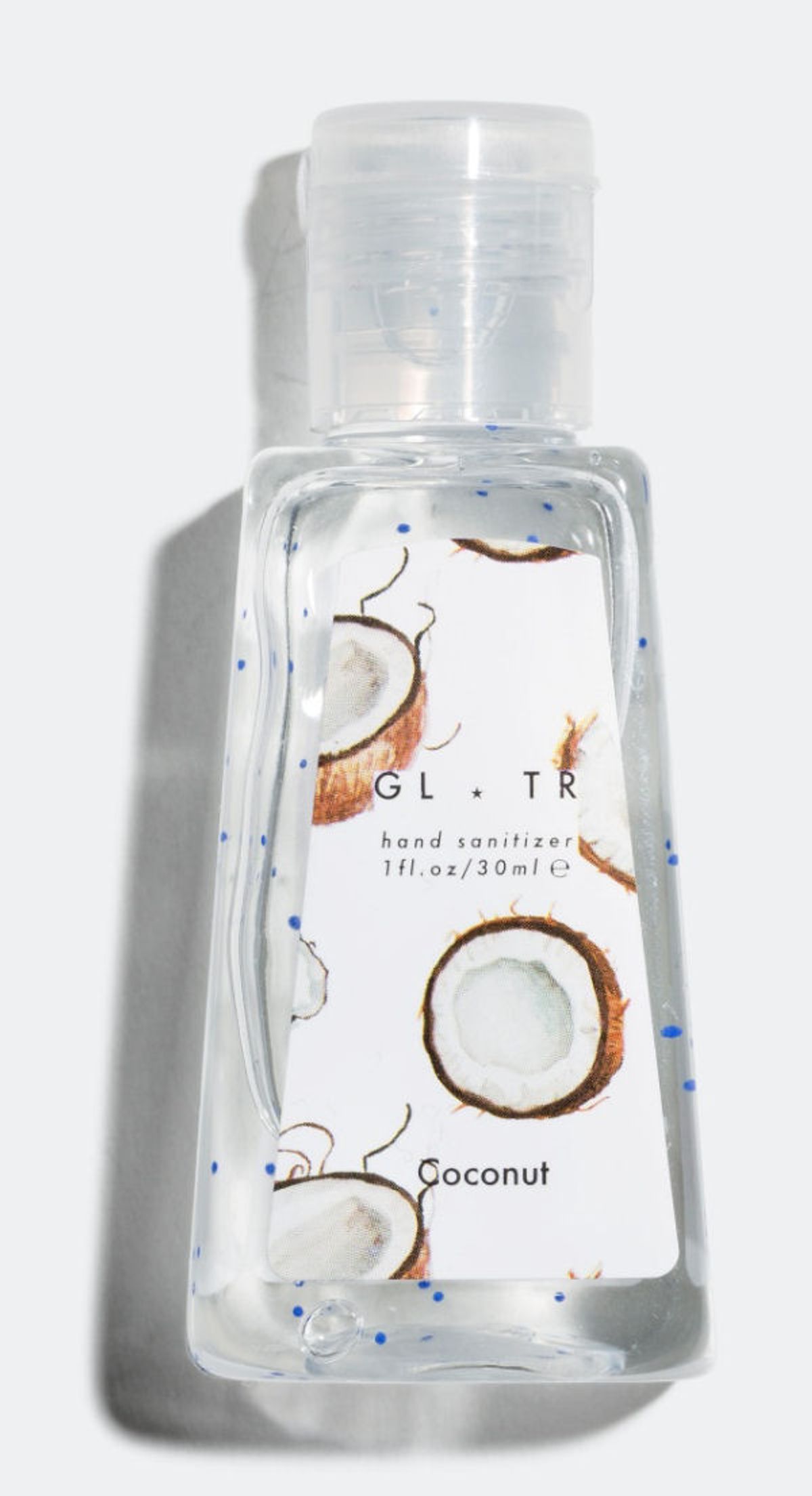 Glitter hand sanitizer coconut 30ml 6 pack