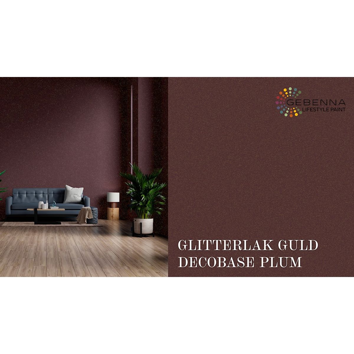 Glitterlak Guldbase + Dekobase 21