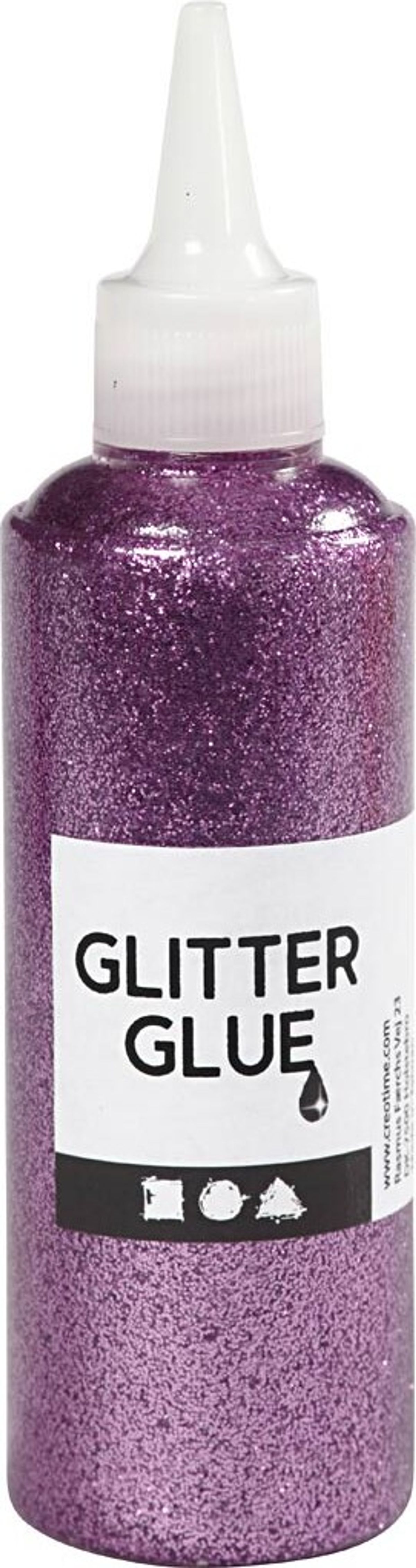 Glitterlim - Lilla - 118 Ml