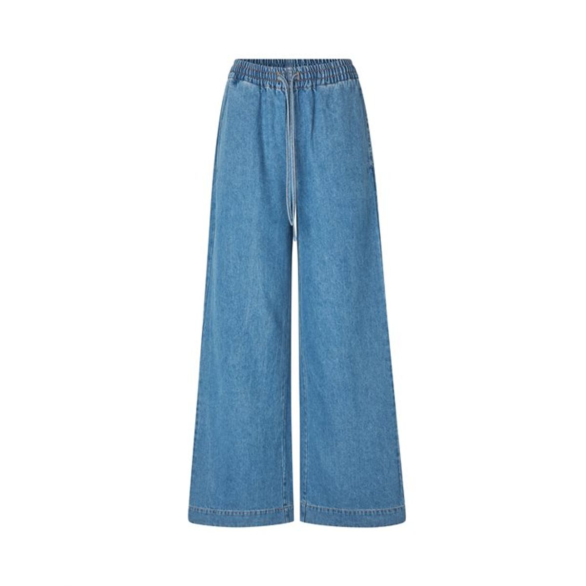 Global F - Casanea Pant - Mid Vintage Blue