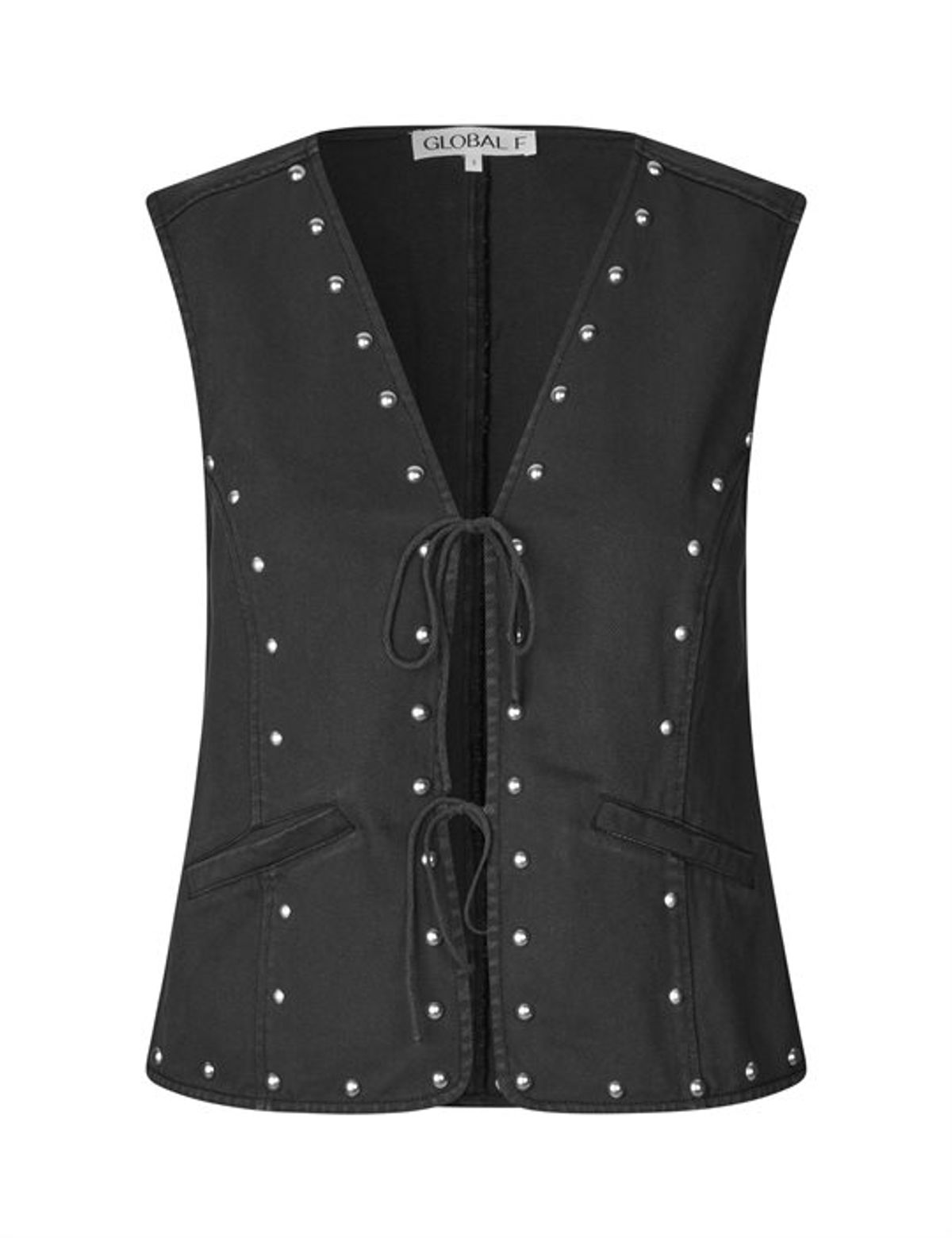 Global Funk - Filluca Vest - Washed Black