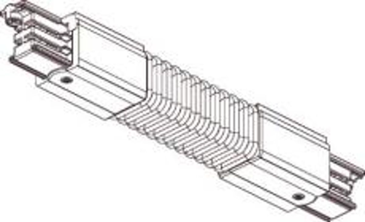 Globalflexstykke 3-faset Hvid