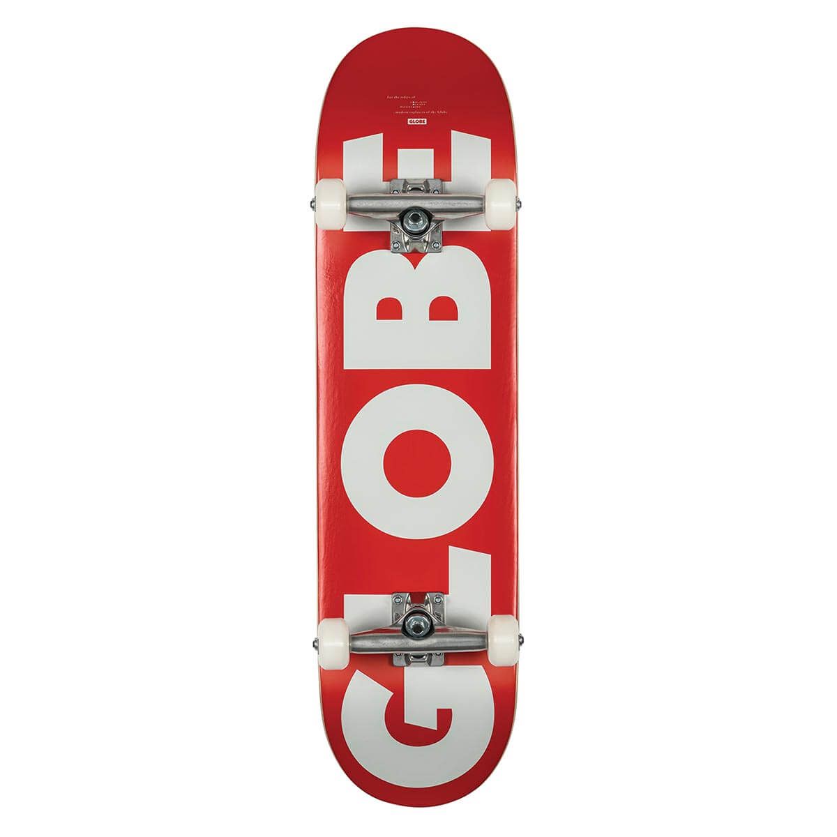 Globe G0 Fubar Skateboard Rød/Hvid 8.25