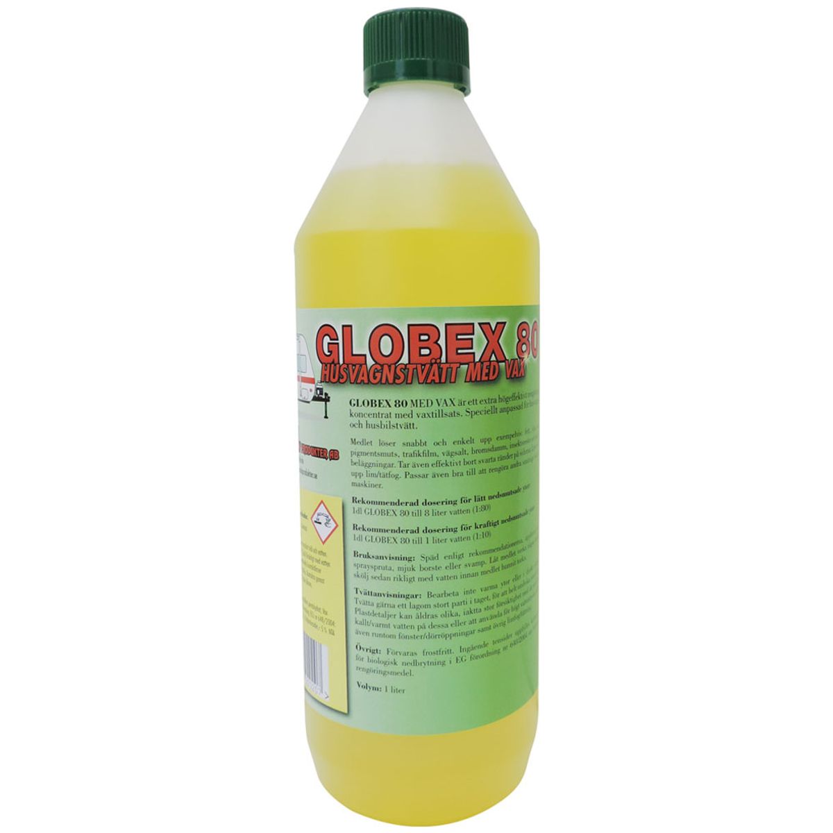 Globex 80 vaskemiddel med voks Globex 80 - 1 liter