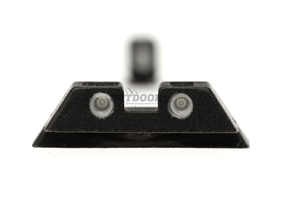 Glock Steel Rear Sight 6.5mm Fluorescent