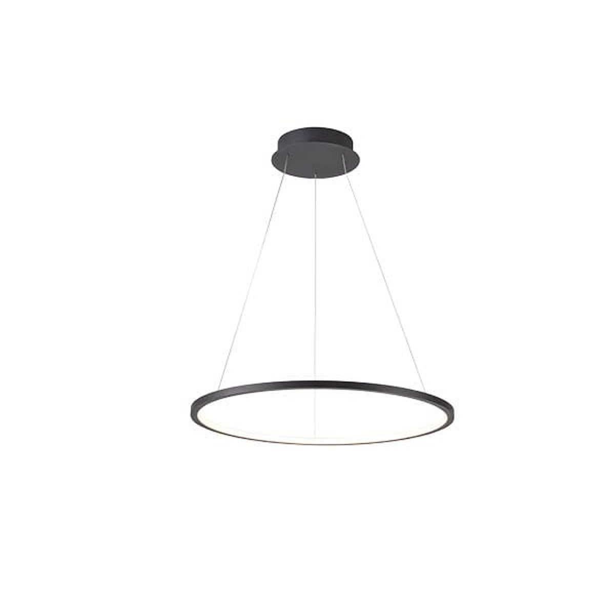 Gloria Pendant - Gloria Pendant Ø80 In Slim LED 3000K - Black