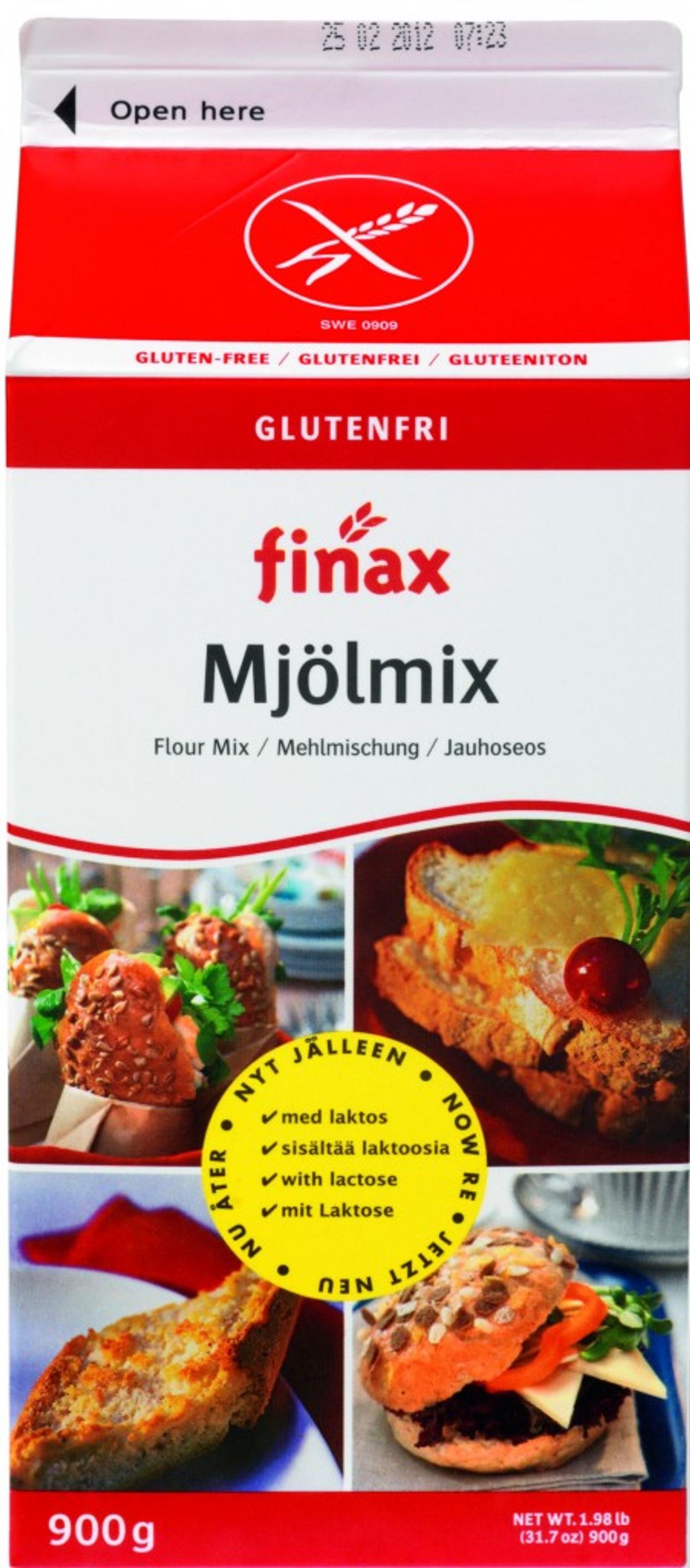 Glutenfri melmix basis 900 g - Valsemøllen