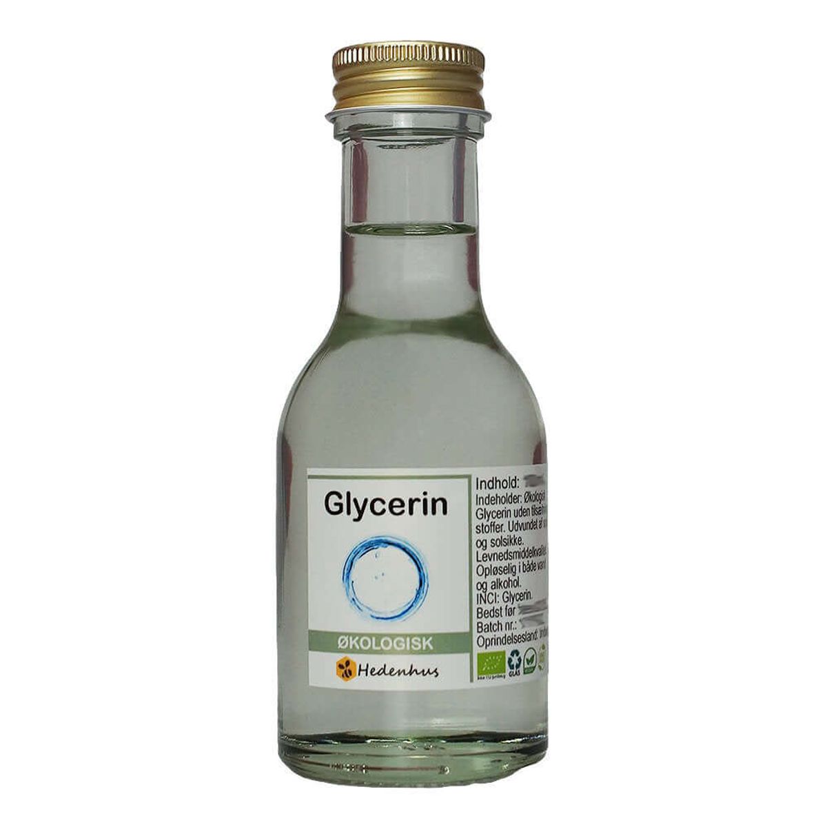 Glycerin - Økologisk - 1 liter