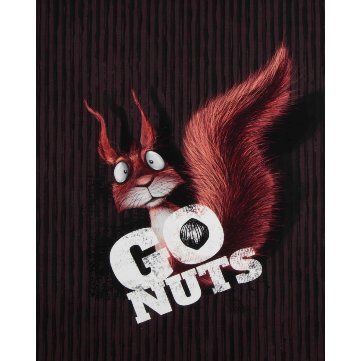 Go Nuts - French Terry rapport - 95% Bomuld, 5% Elastan