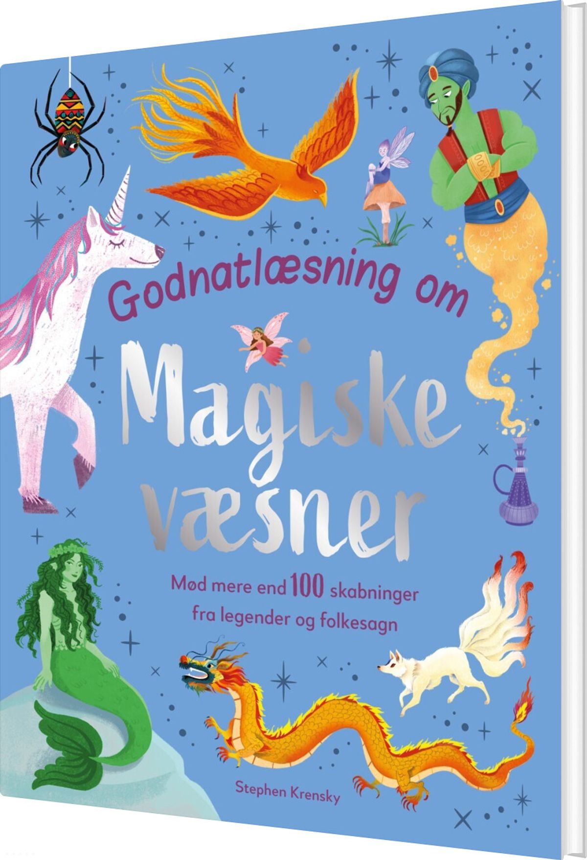 Godnatlæsning - Magiske Væsner - Stephen Krensky - Bog