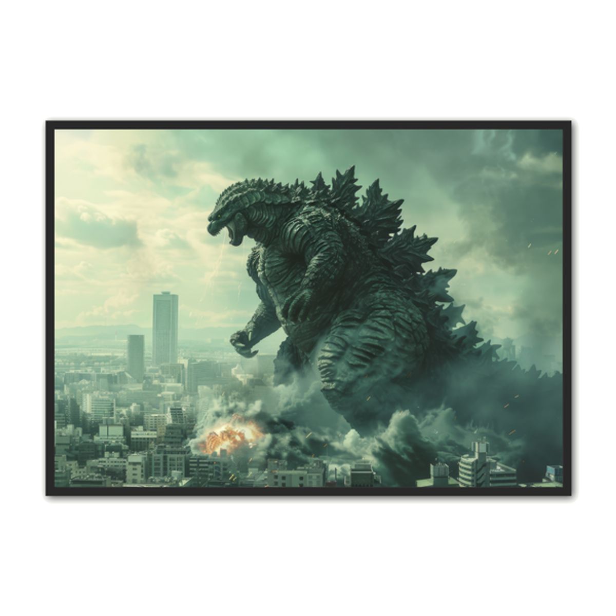 Godzilla Plakat 1 - Fantasi Plakat