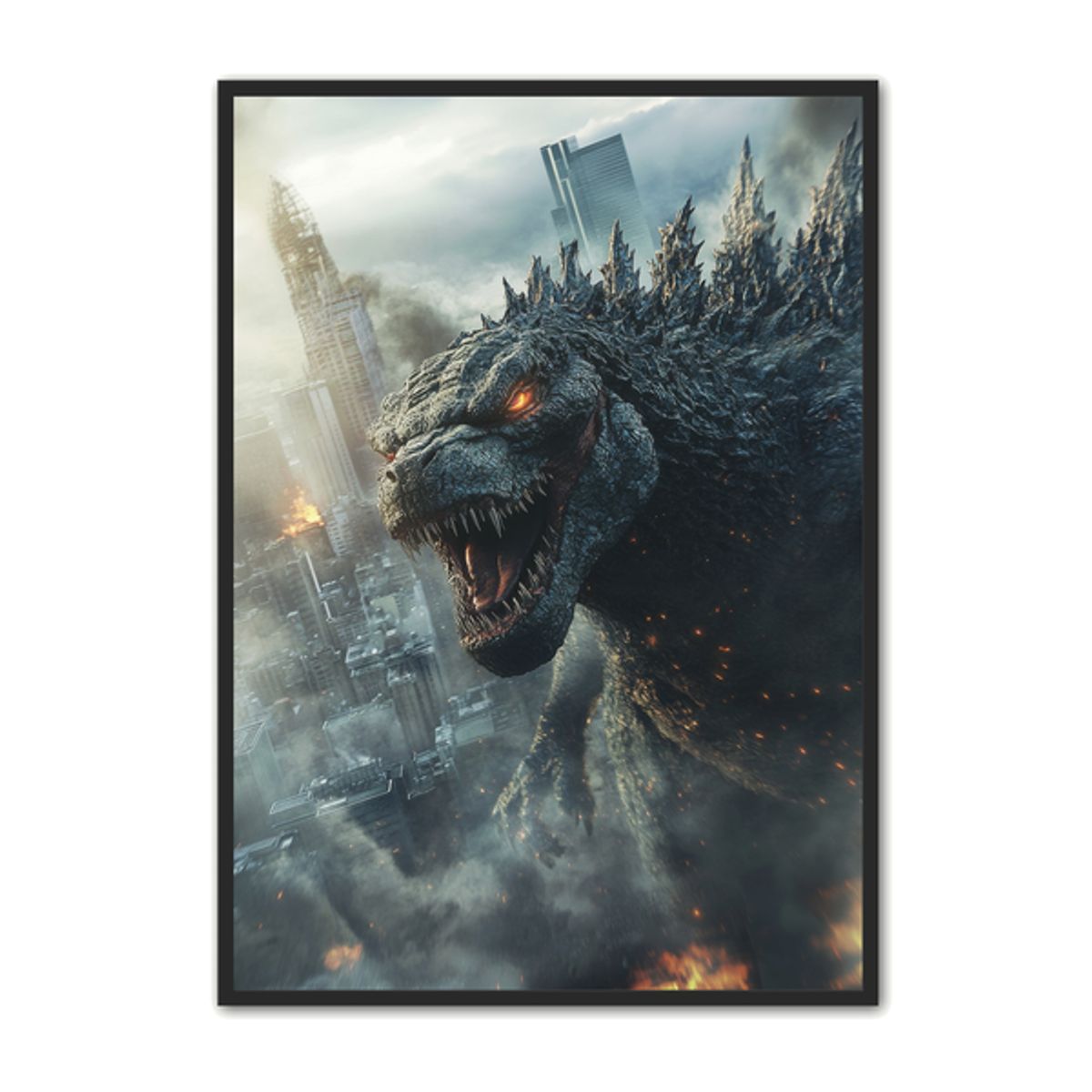 Godzilla Plakat 15 - Fantasi Plakat