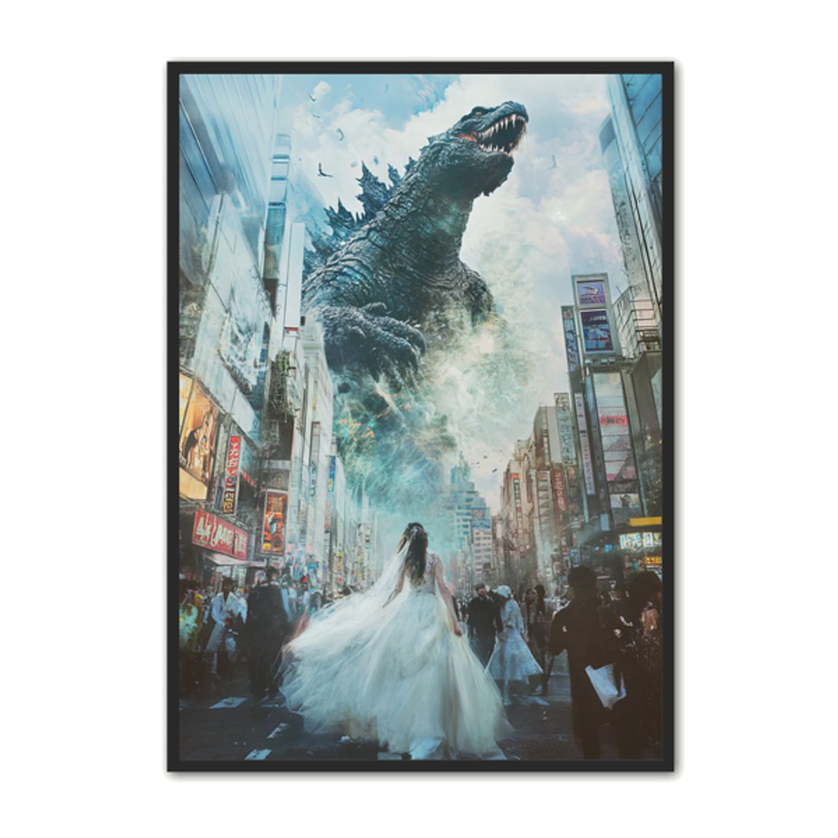 Godzilla Plakat 8 - Fantasi Plakat