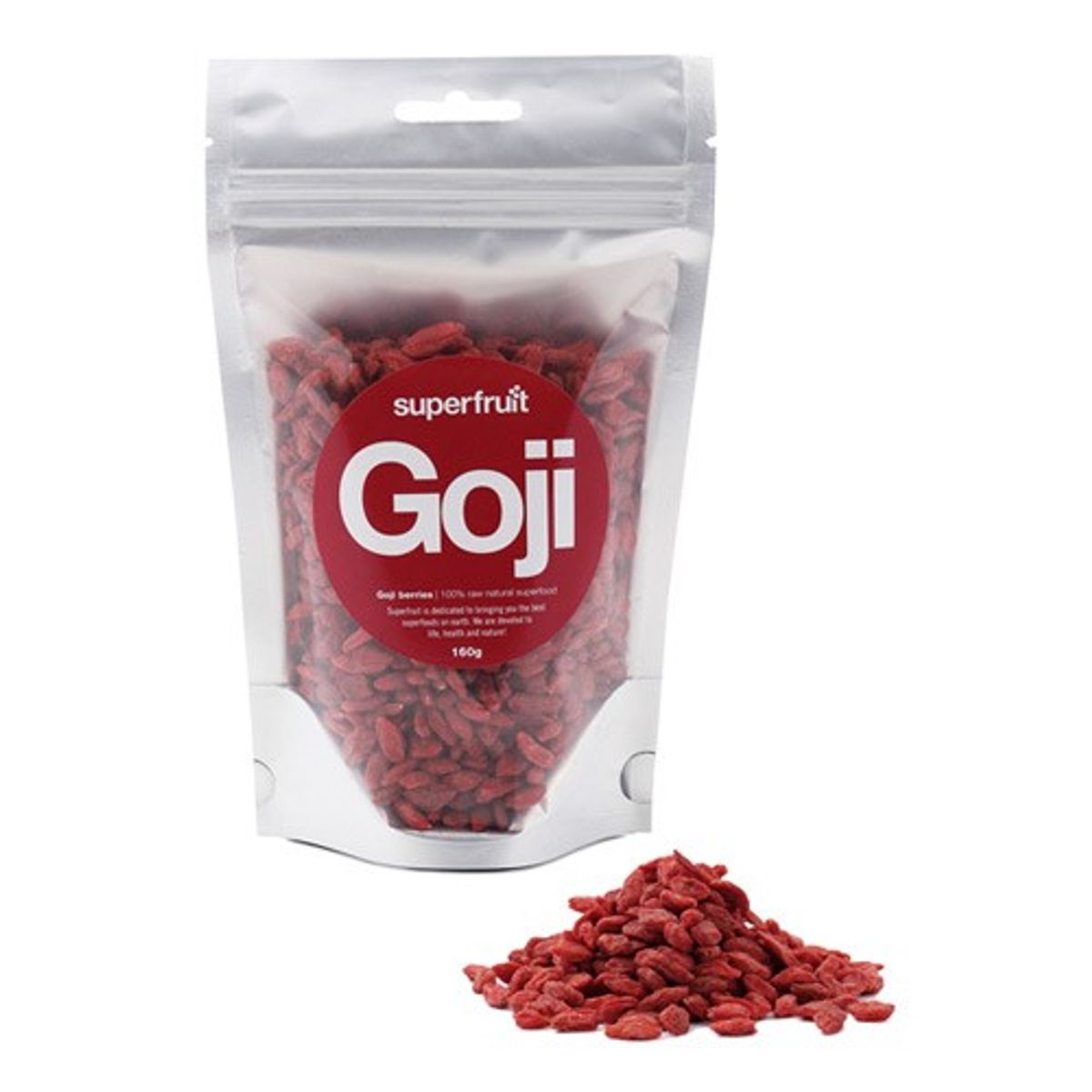 Goji bær - 160 gr - Superfruit