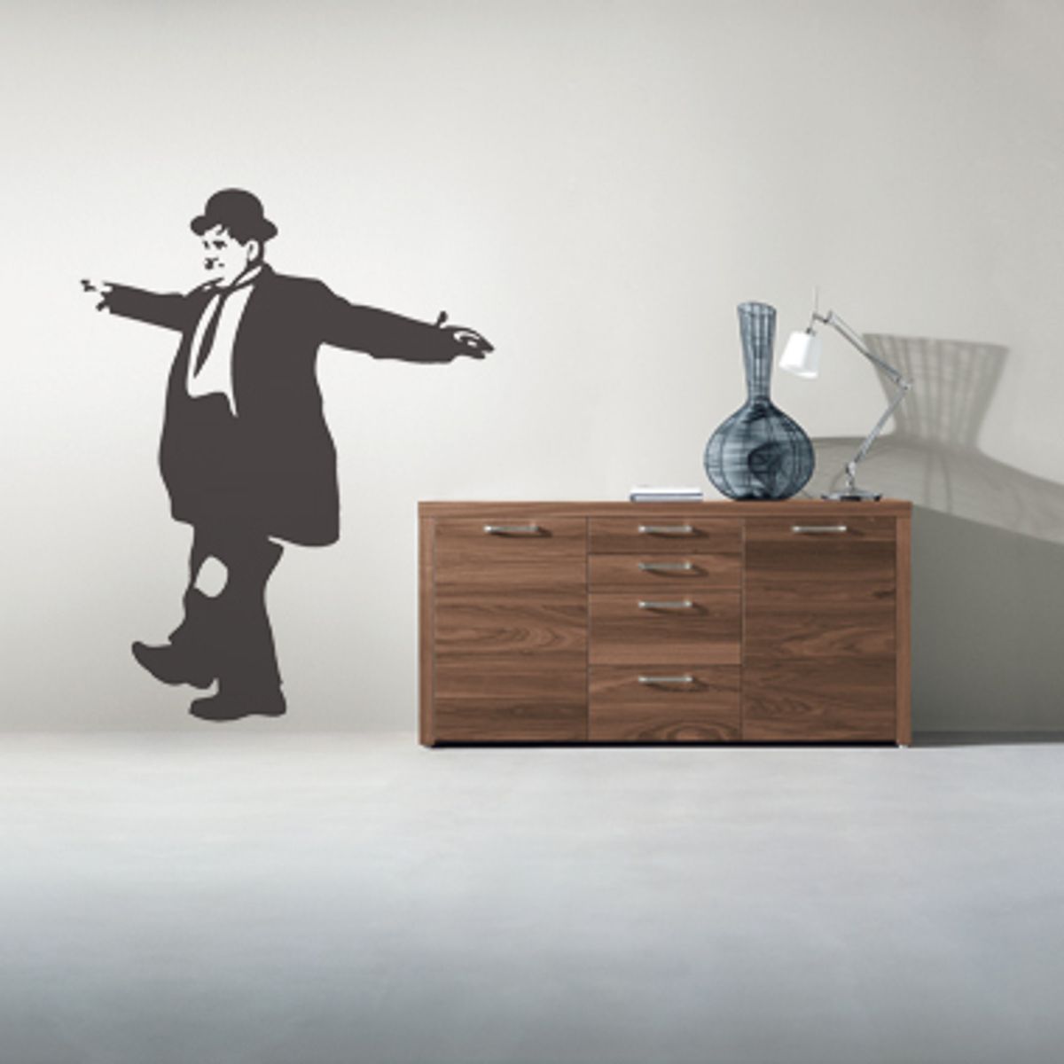 Gokke wallsticker af Jesper Haun, 78x100 cm