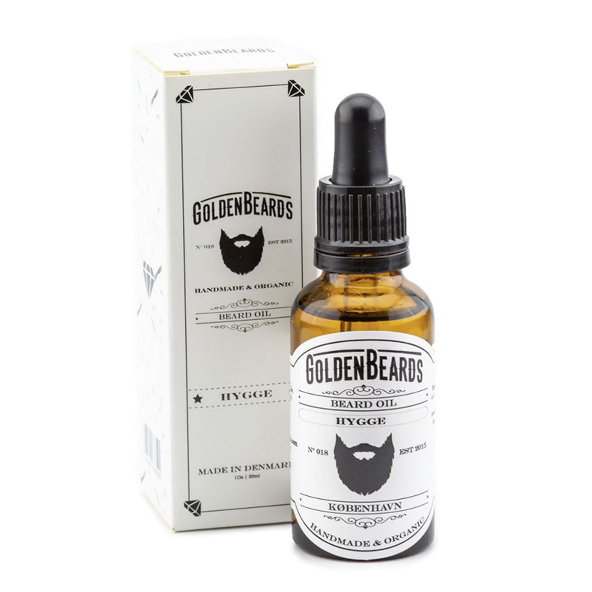 Golden Beards Hygge Organic Skægolie (30 ml)