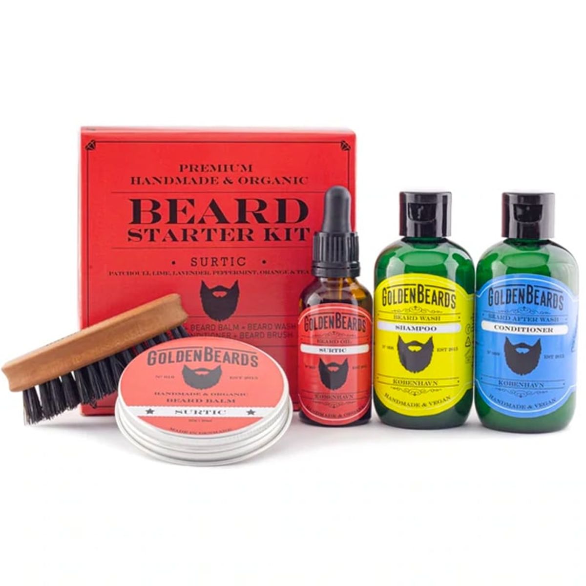 Golden Beards Starter Beard Kit Surtic