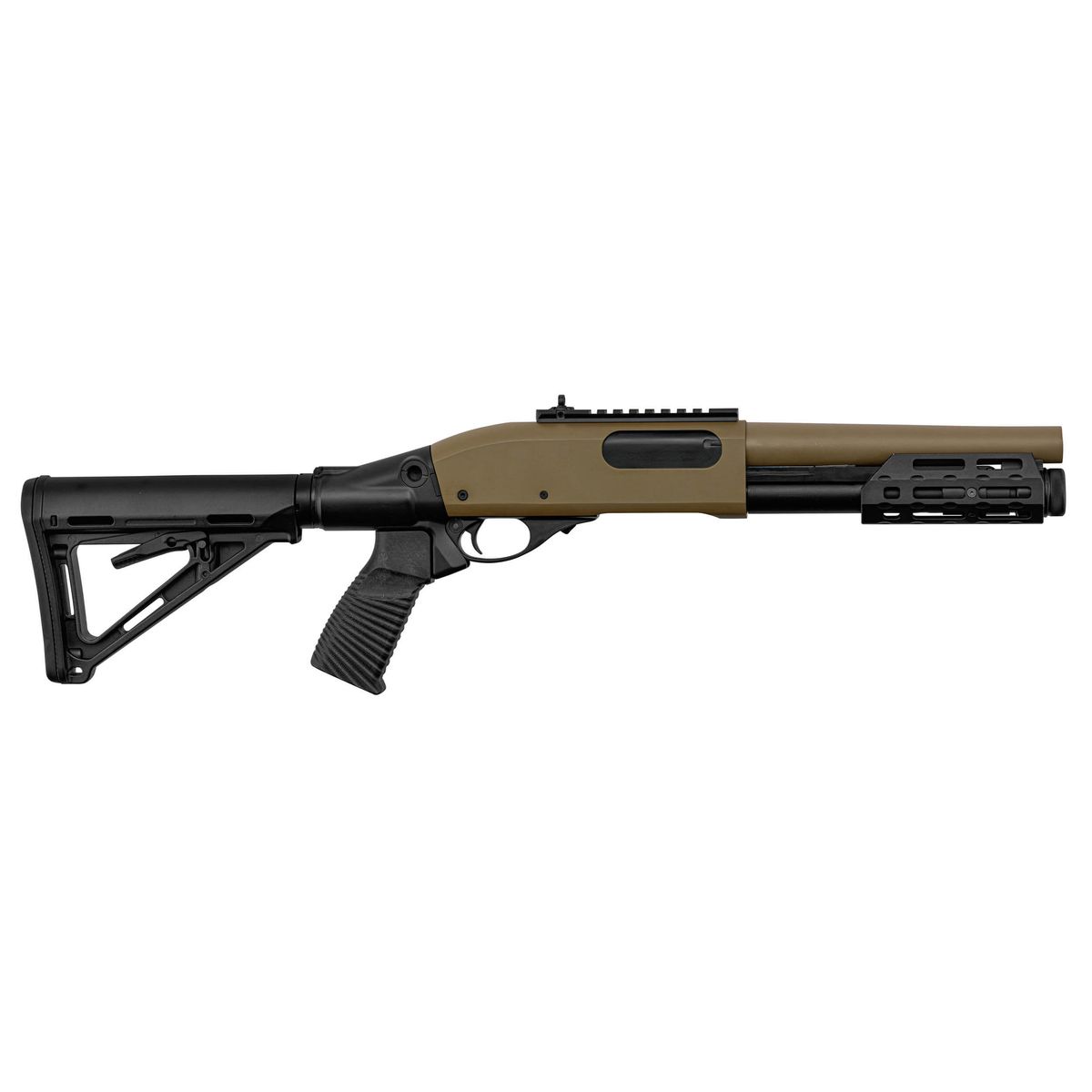 Golden Eagle M870 Tactical Shotgun, Tan