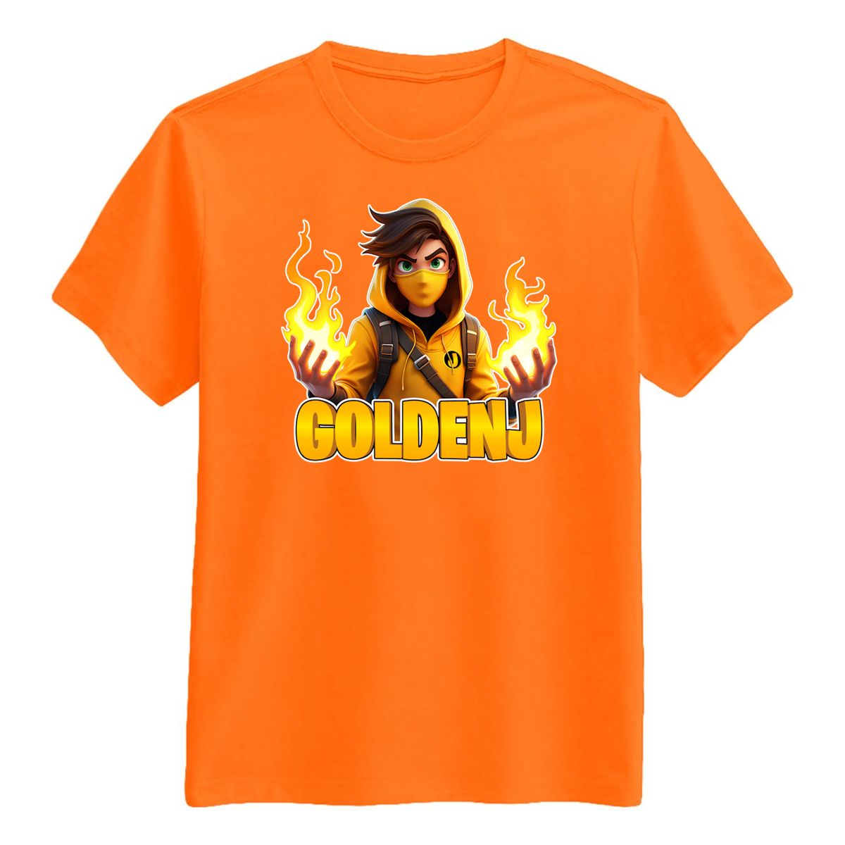 GoldenJ Flamme Tee - Orange | XL