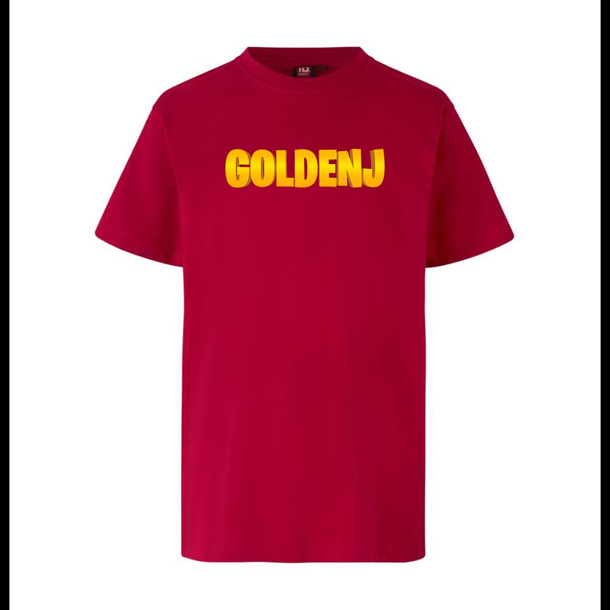 GoldenJ Tee - Rød | 8-10