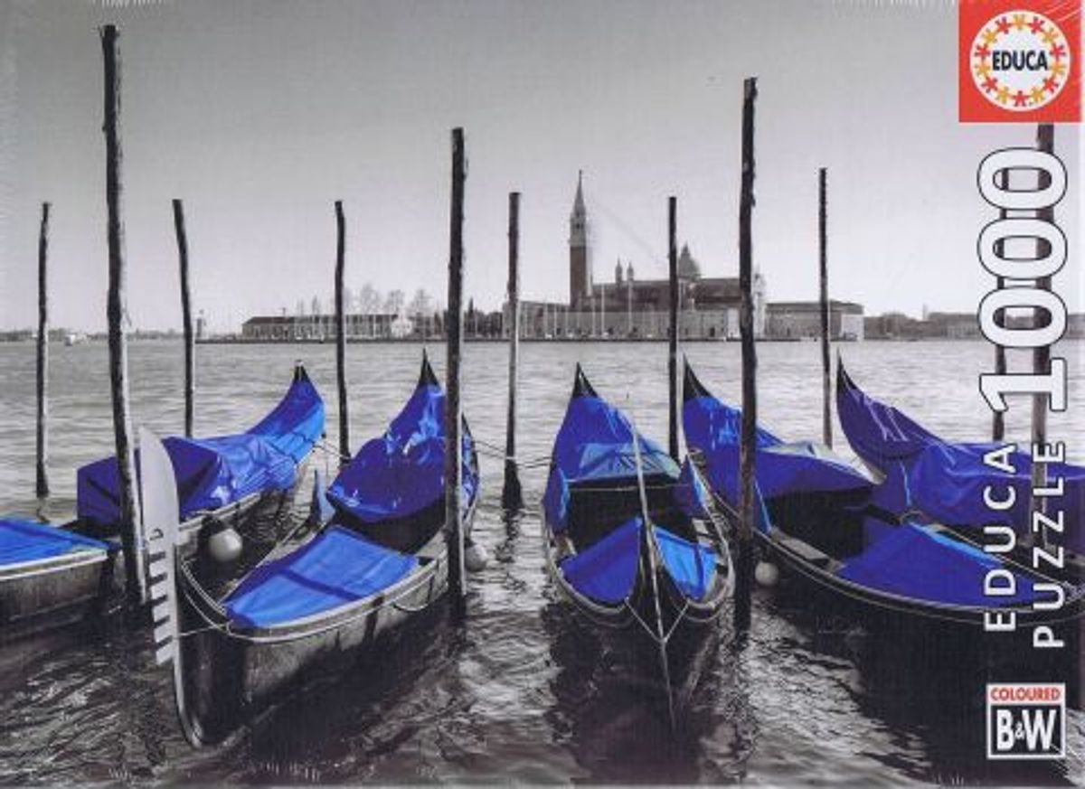 Gondolas in Venice - 1000 brikker