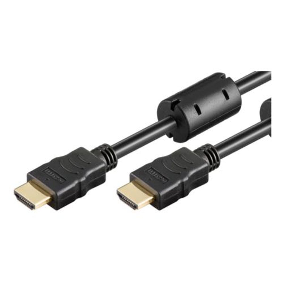 Goobay - 1.4 High Speed HDMI (Ferrite) (Han-Han) (Sort) - 4K@30Hz - 3,0 m