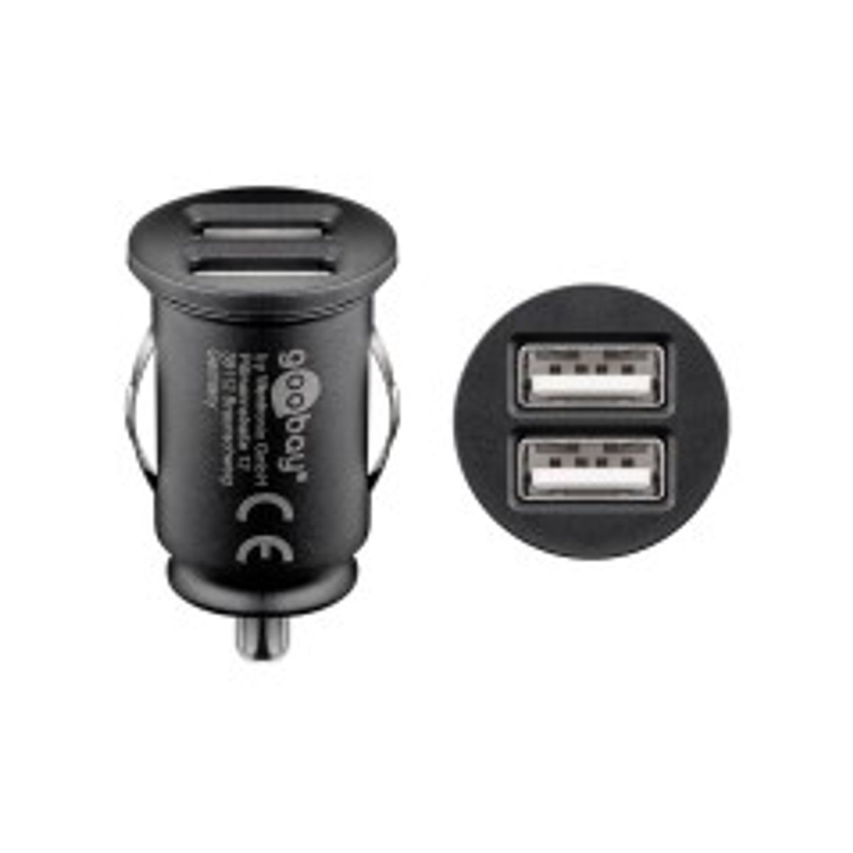 Goobay Bilstrømsadapter 2x USB 15.5 W