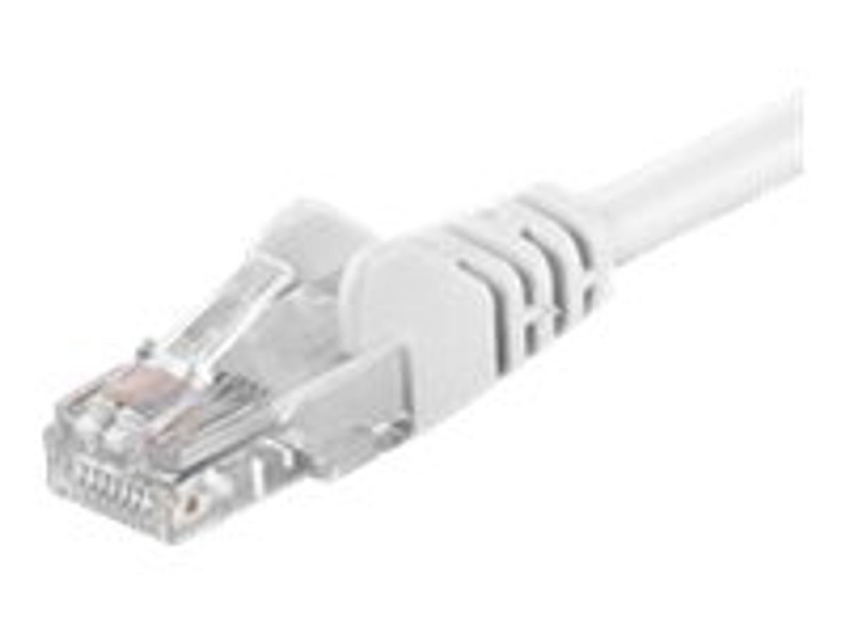 Goobay CAT 6 U/UTP CCA 1m White