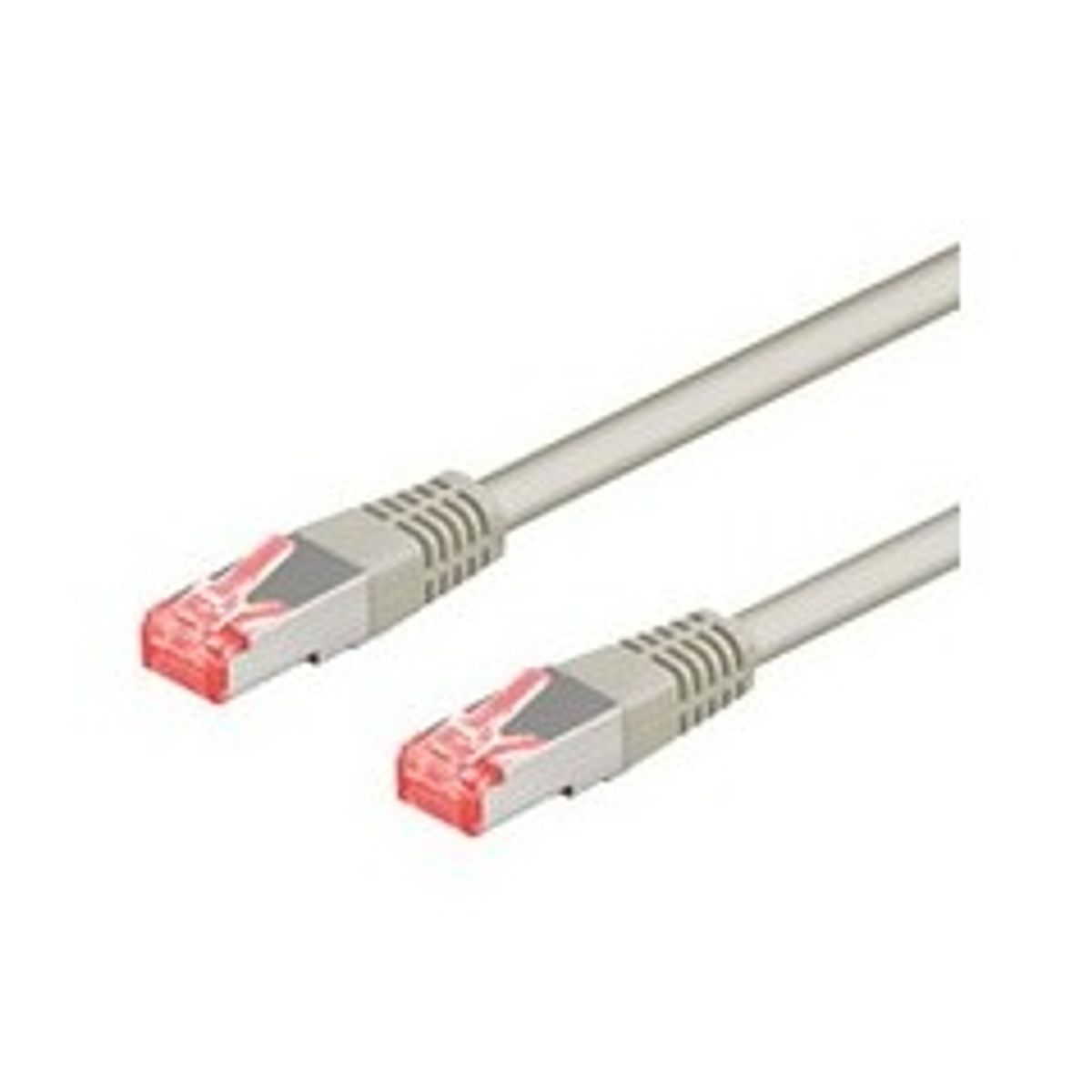 Goobay CAT 6a S/FTP CU 10m Grey