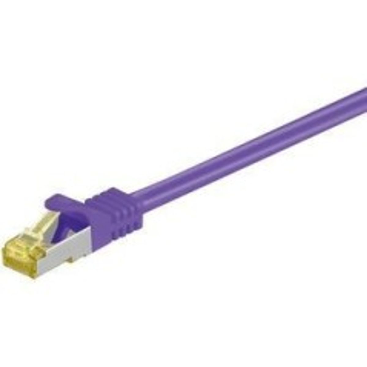 goobay CAT 7 SFTP, PiMF 50cm Patchkabel Lilla