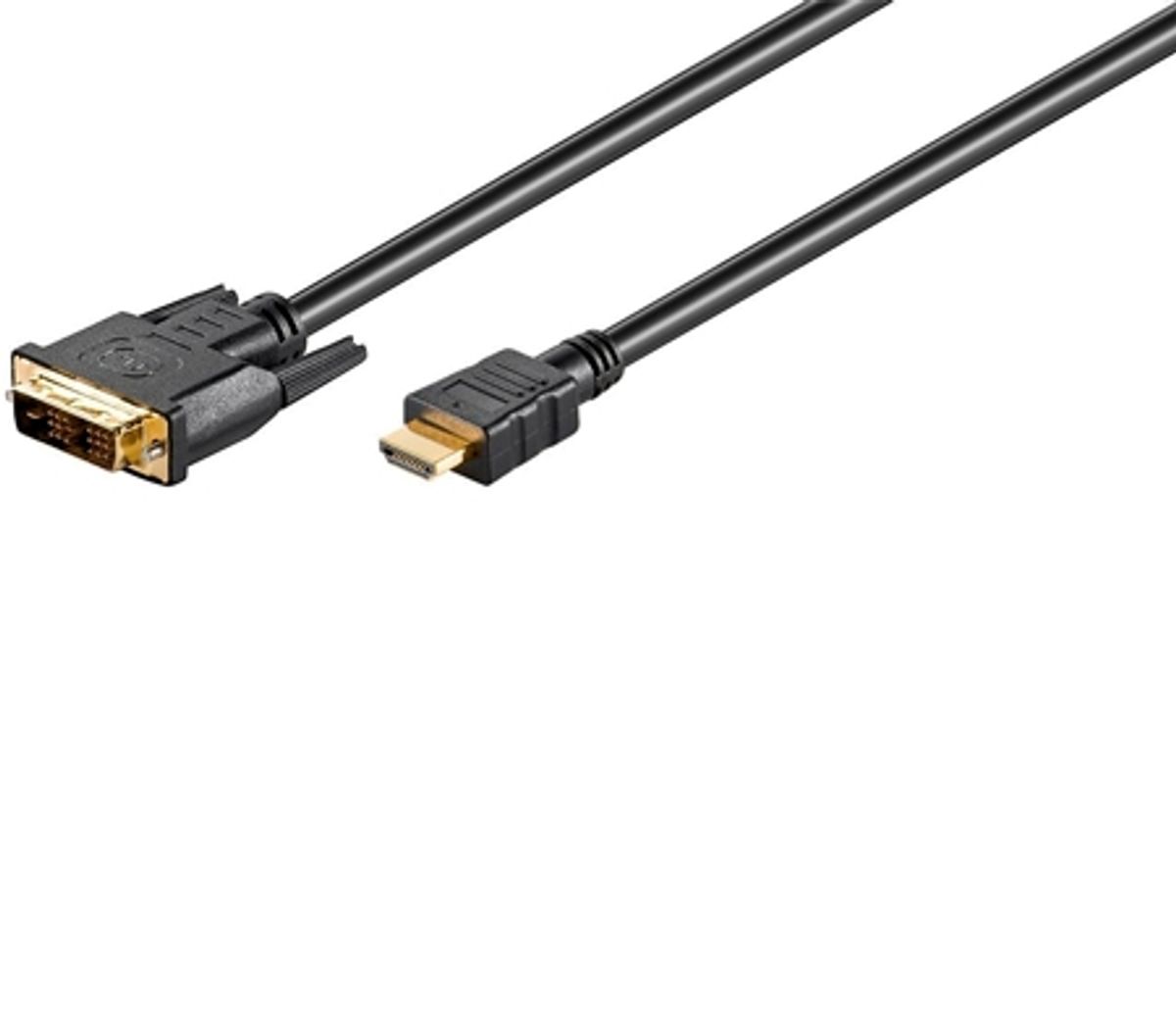 Goobay DVI-D/HDMI-Kabel - 2 meter