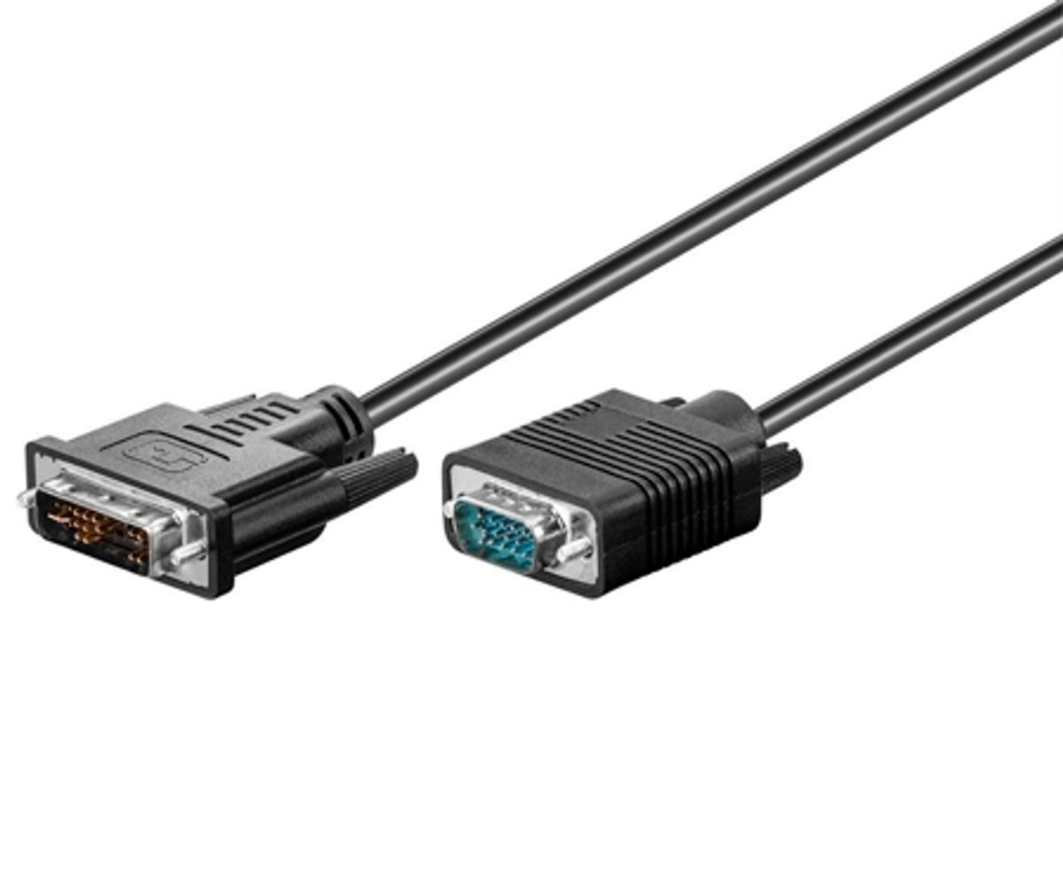 Goobay DVI-I/VGA-Kabel - 3 meter