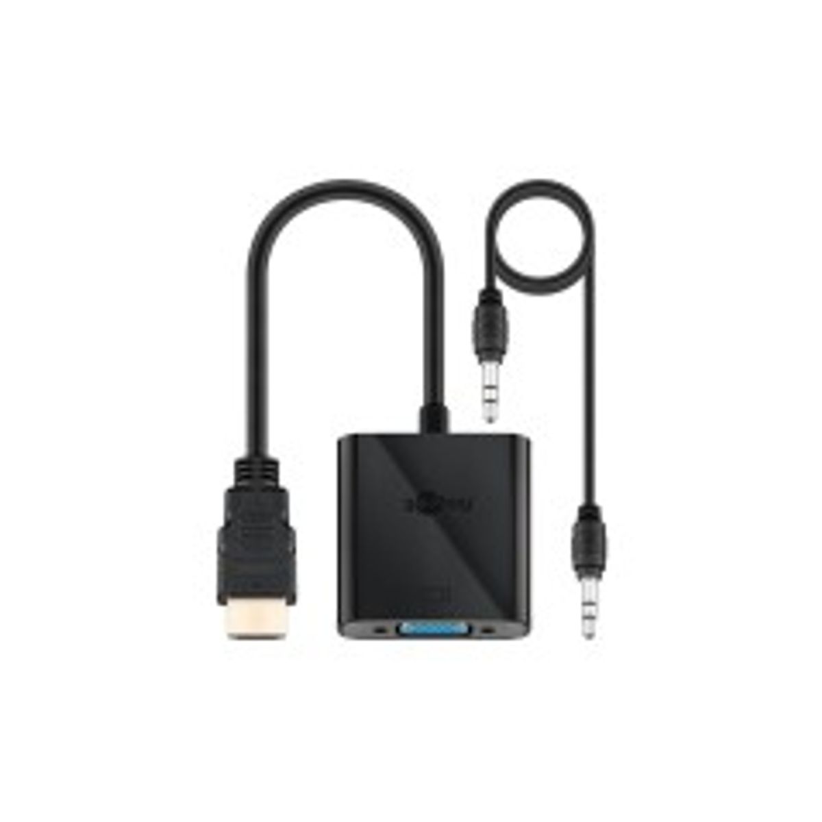 Goobay HDMI til VGA adapter - Sort