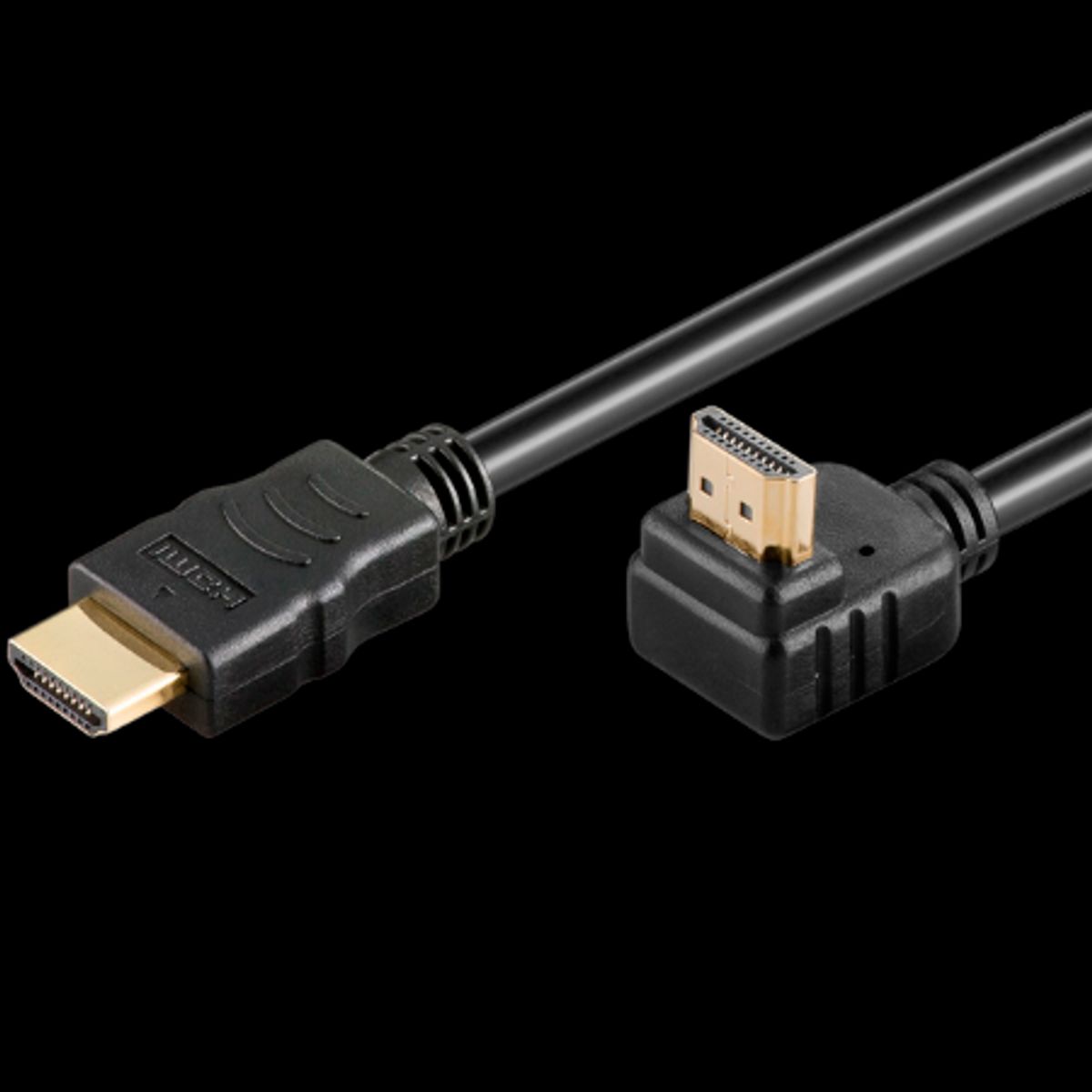 Goobay High Speed 90° Vinklet HDMI Kabel - 1,5 m