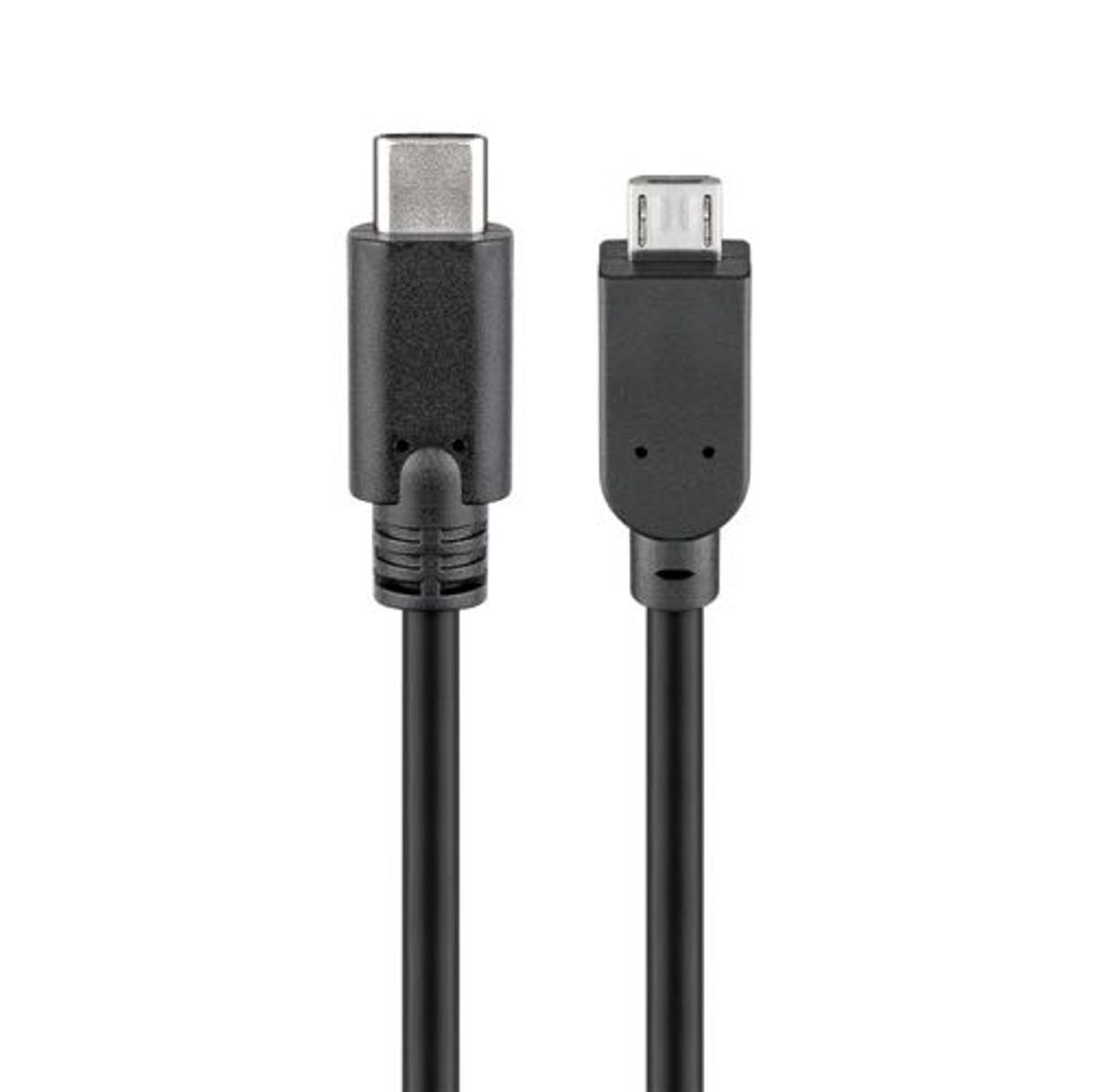 Goobay - High Speed kabel (3.1 USB-C / 2.0 USB Micro-B) (Han-Han) (Sort) - 1,0 m