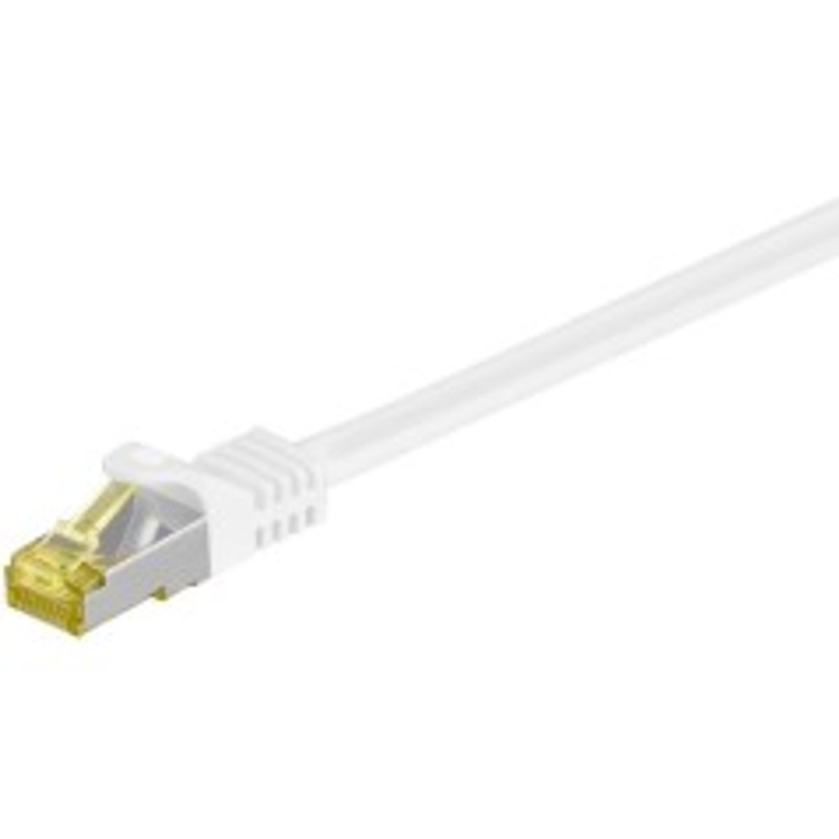 Goobay RJ45 CAT 7 S/FTP CU 0,5 m White