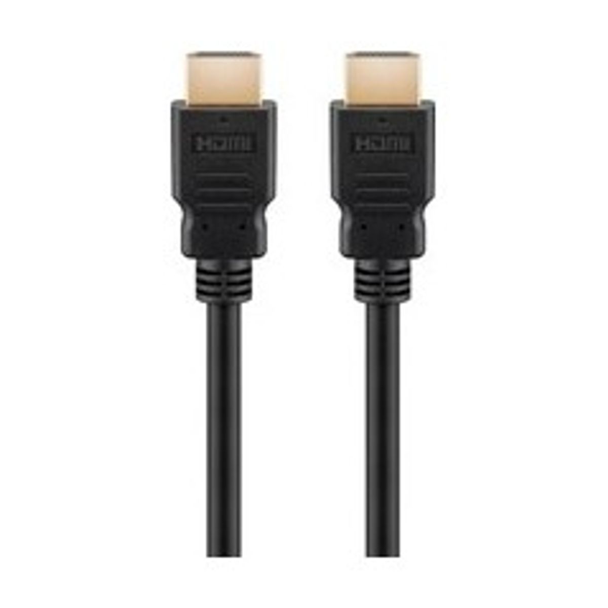 Goobay Series 2.1 8K Ultra High Speed HDMI™ Cable With Ethernet, Certified, 2 M, Black - High Speed Cable For 8K@60 Hz