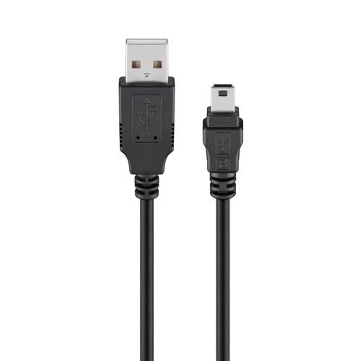 Goobay - USB 2.0 High Speed kabel (USB-A / USB Mini-B, 5-pin) (Han-Han) (Sort) - 1,0 m