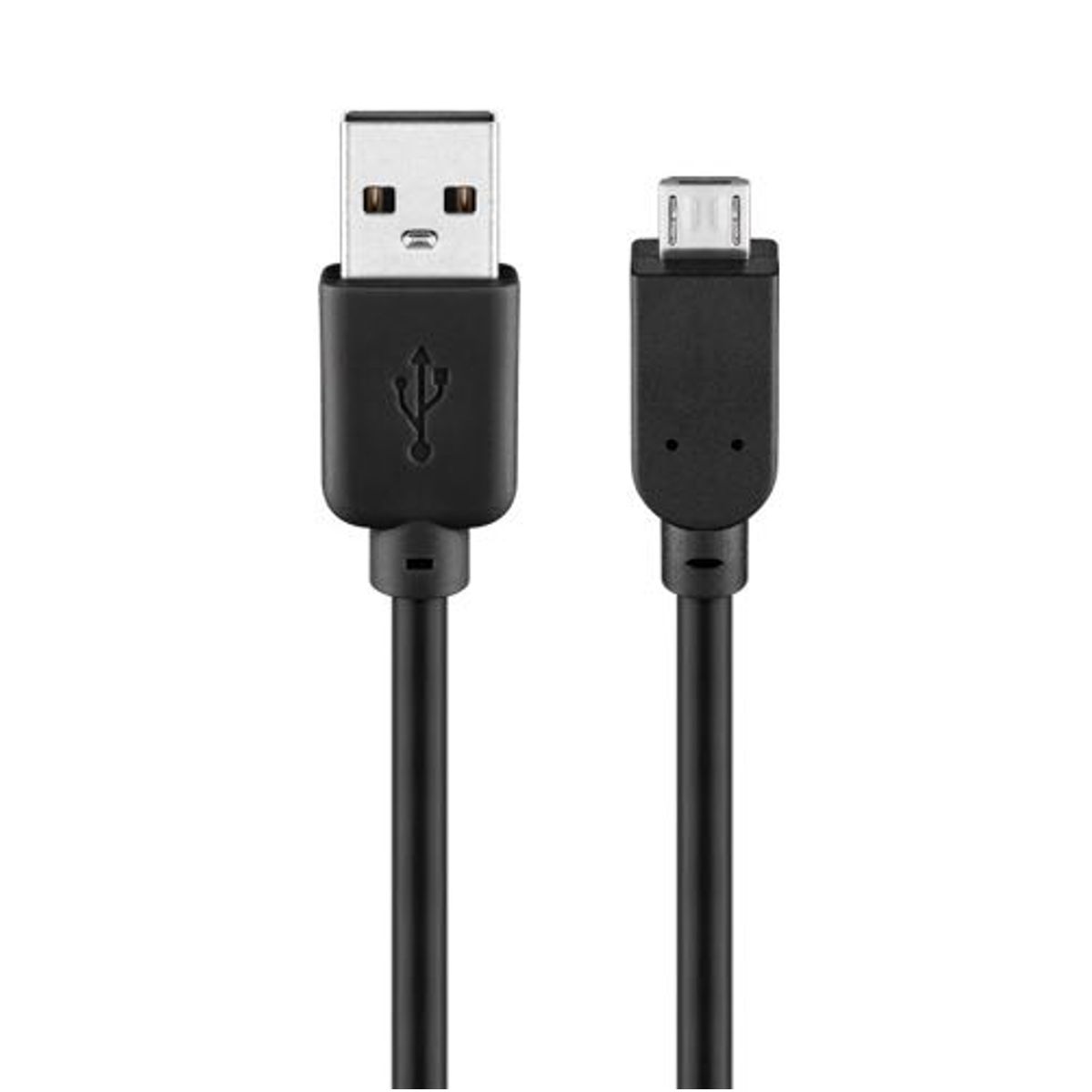 Goobay - USB 2.0 High Speed kabel (USB-A / USB Mirco-B) (Han-Han) (Sort) - 0,15